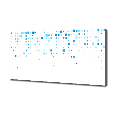 Quadro stampa su tela Quadrati blu