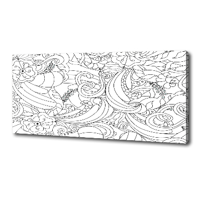 Quadro stampa su tela Ornamenti