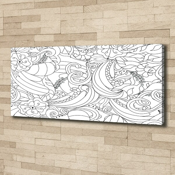 Quadro stampa su tela Ornamenti