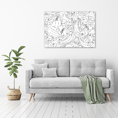 Quadro stampa su tela Ornamenti