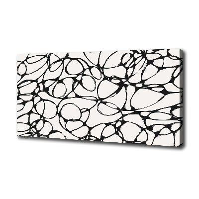 Quadro su tela Cerchi caotici