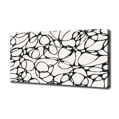 Quadro su tela Cerchi caotici