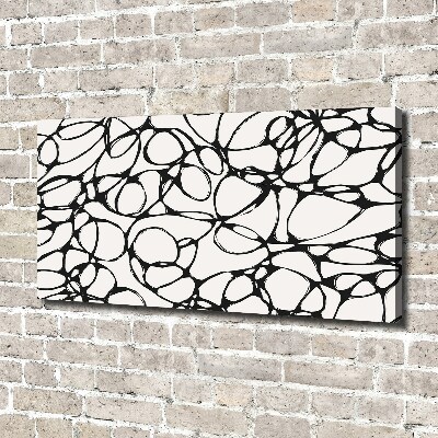 Quadro su tela Cerchi caotici