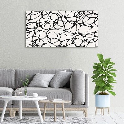 Quadro su tela Cerchi caotici