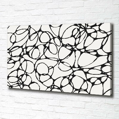 Quadro su tela Cerchi caotici