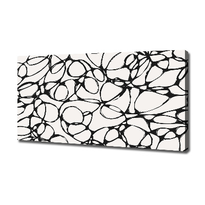 Quadro su tela Cerchi caotici