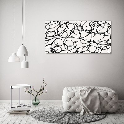 Quadro su tela Cerchi caotici