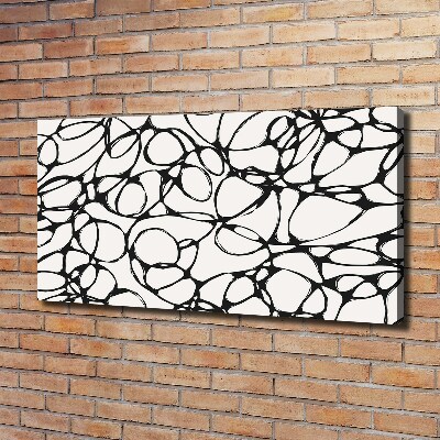 Quadro su tela Cerchi caotici