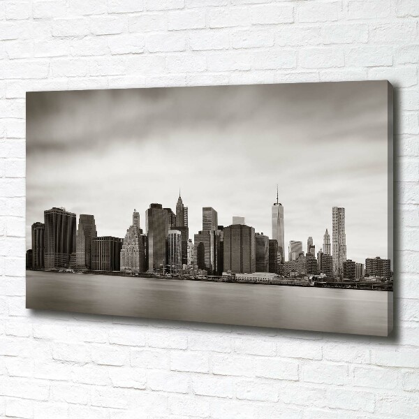 Quadro stampa su tela Manhattan, New York