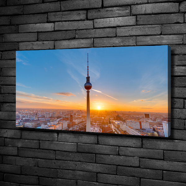 Foto quadro su tela Torre televisiva