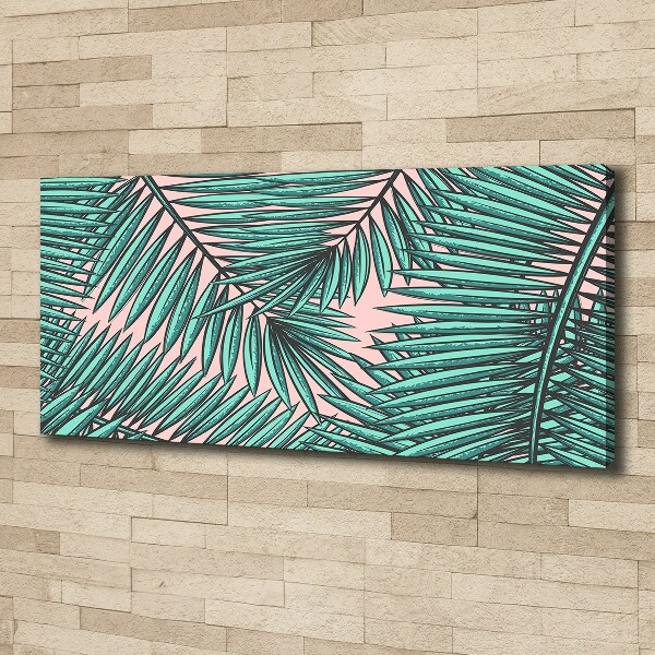 Foto quadro su tela Foglie di palma