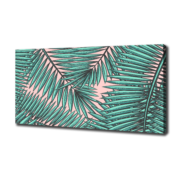 Foto quadro su tela Foglie di palma