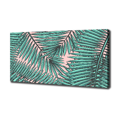 Foto quadro su tela Foglie di palma