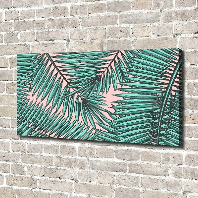Foto quadro su tela Foglie di palma
