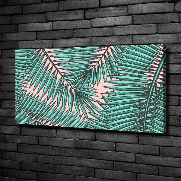 Foto quadro su tela Foglie di palma