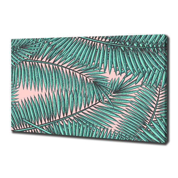 Foto quadro su tela Foglie di palma
