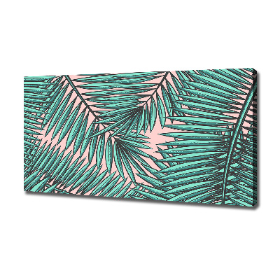 Foto quadro su tela Foglie di palma