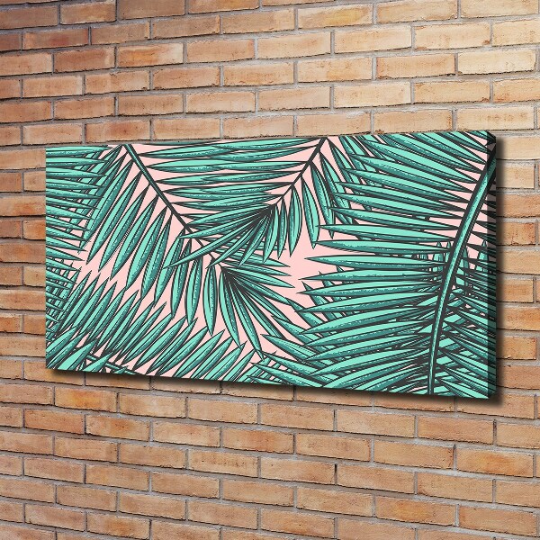 Foto quadro su tela Foglie di palma