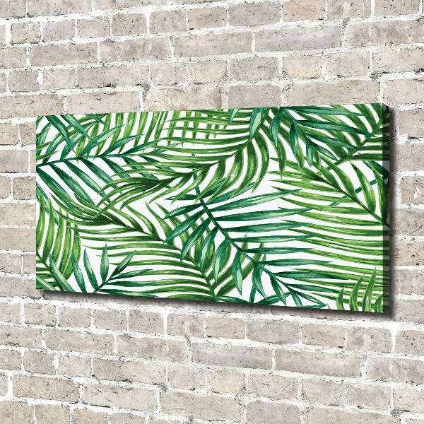 Quadro su tela Foglie di palma
