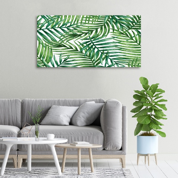 Quadro su tela Foglie di palma