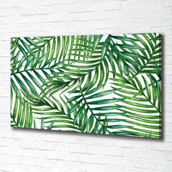 Quadro su tela Foglie di palma