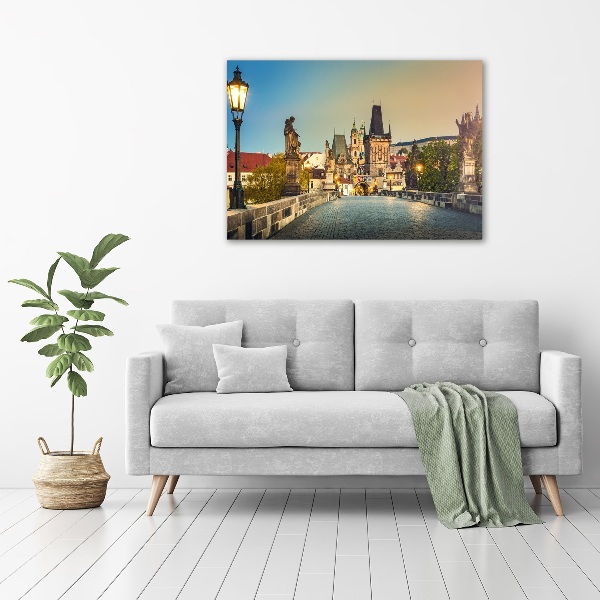 Quadro su tela Ponte di Praga, Repubblica Ceca