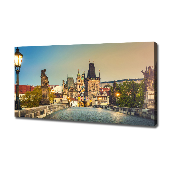 Quadro su tela Ponte di Praga, Repubblica Ceca
