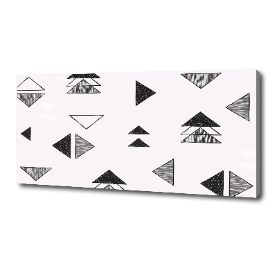 Foto quadro su tela Sfondo triangolare