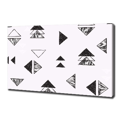 Foto quadro su tela Sfondo triangolare