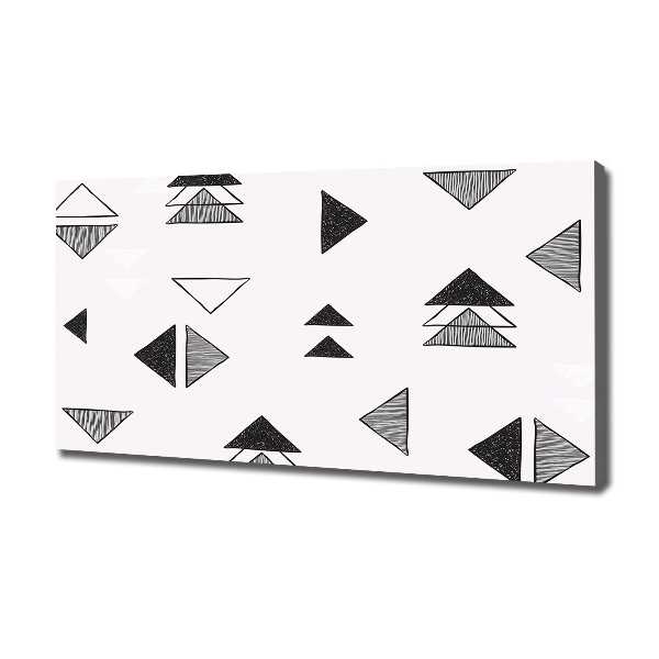 Foto quadro su tela Sfondo triangolare