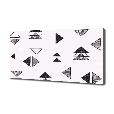 Foto quadro su tela Sfondo triangolare