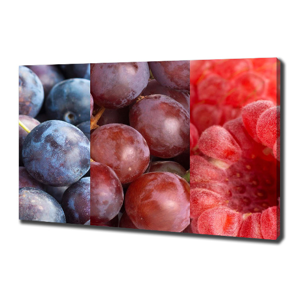 Quadro su tela Frutta e verdura