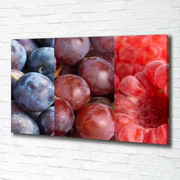 Quadro su tela Frutta e verdura