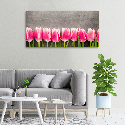 Foto quadro su tela Giardino rosa