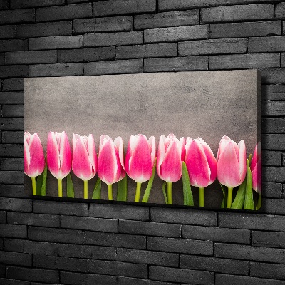 Foto quadro su tela Giardino rosa