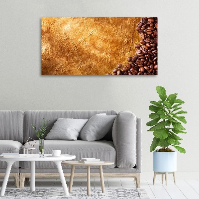 Foto quadro su tela Chicchi di caffè