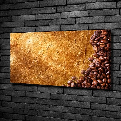 Foto quadro su tela Chicchi di caffè