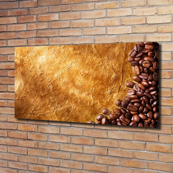 Foto quadro su tela Chicchi di caffè