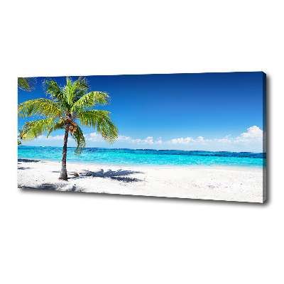Quadro su tela Spiaggia tropicale