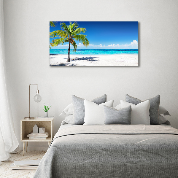 Quadro su tela Spiaggia tropicale