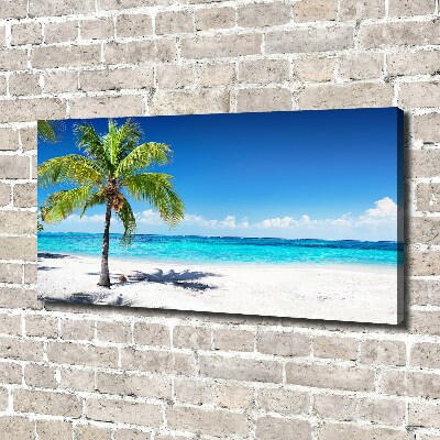 Quadro su tela Spiaggia tropicale