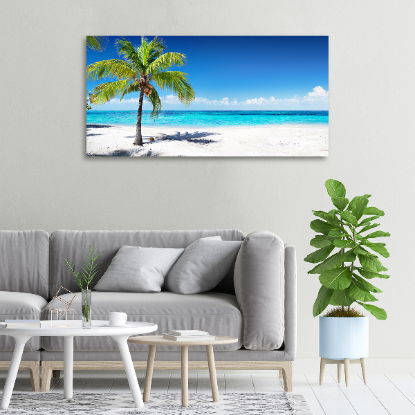 Quadro su tela Spiaggia tropicale