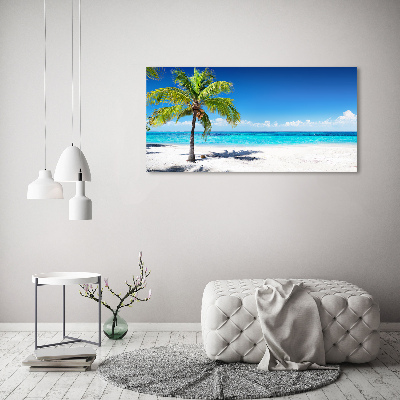 Quadro su tela Spiaggia tropicale