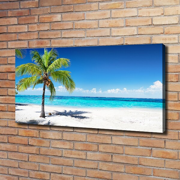 Quadro su tela Spiaggia tropicale