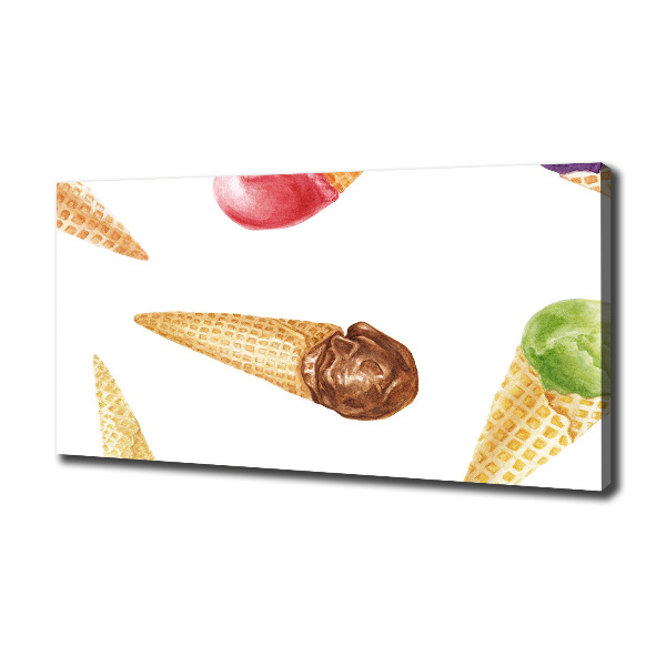 Quadro stampa su tela Gelato