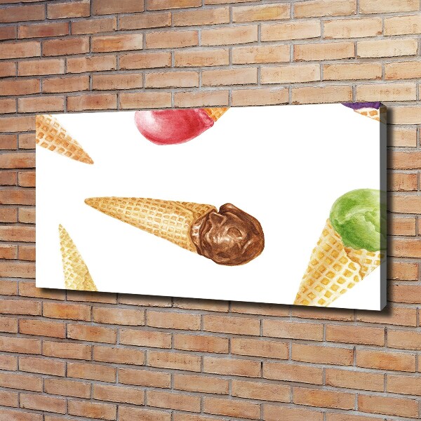 Quadro stampa su tela Gelato