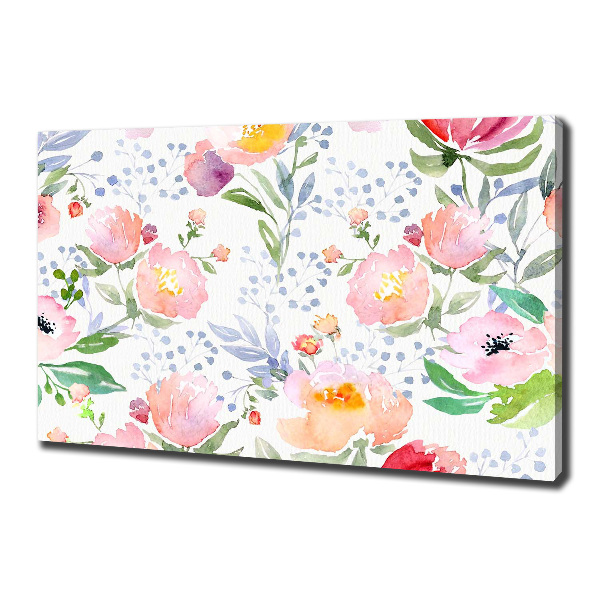 Quadro stampa su tela Papaveri