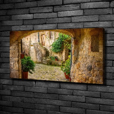 Quadro su tela Una strada affascinante