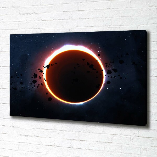 Foto quadro su tela Eclissi solare