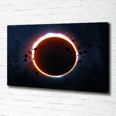 Foto quadro su tela Eclissi solare